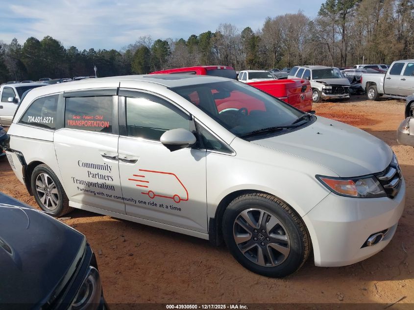 2015 Honda Odyssey Touring/Touring Elite VIN: 5FNRL5H92FB122934 Lot: 43930500