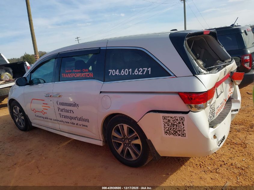 2015 Honda Odyssey Touring/Touring Elite VIN: 5FNRL5H92FB122934 Lot: 43930500