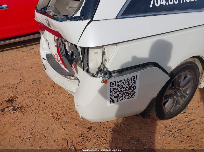 2015 Honda Odyssey Touring/Touring Elite VIN: 5FNRL5H92FB122934 Lot: 43930500