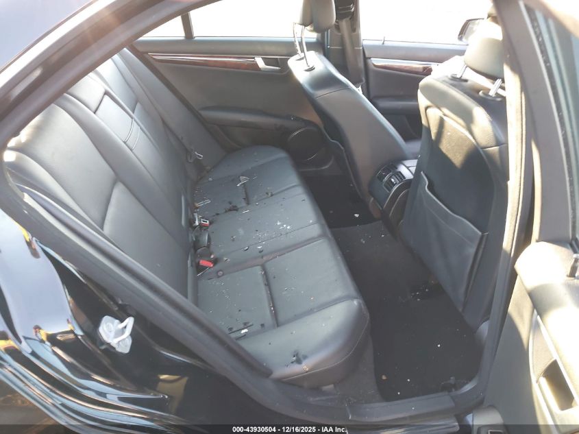 2013 Mercedes-Benz C 300 Sport 4Matic VIN: WDDGF8AB7DR278574 Lot: 43930504