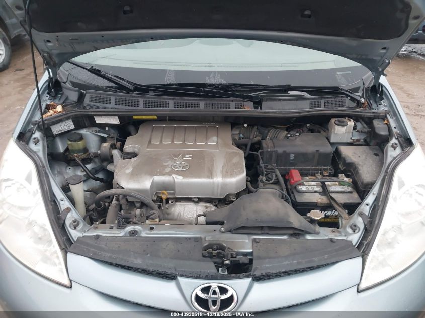 2010 Toyota Sienna Le VIN: 5TDKK4CC7AS306918 Lot: 43930518