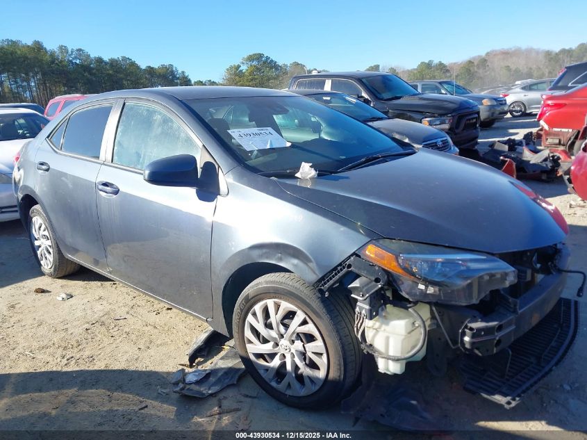 2019 Toyota Corolla Le VIN: 5YFBURHE3KP909778 Lot: 43930534