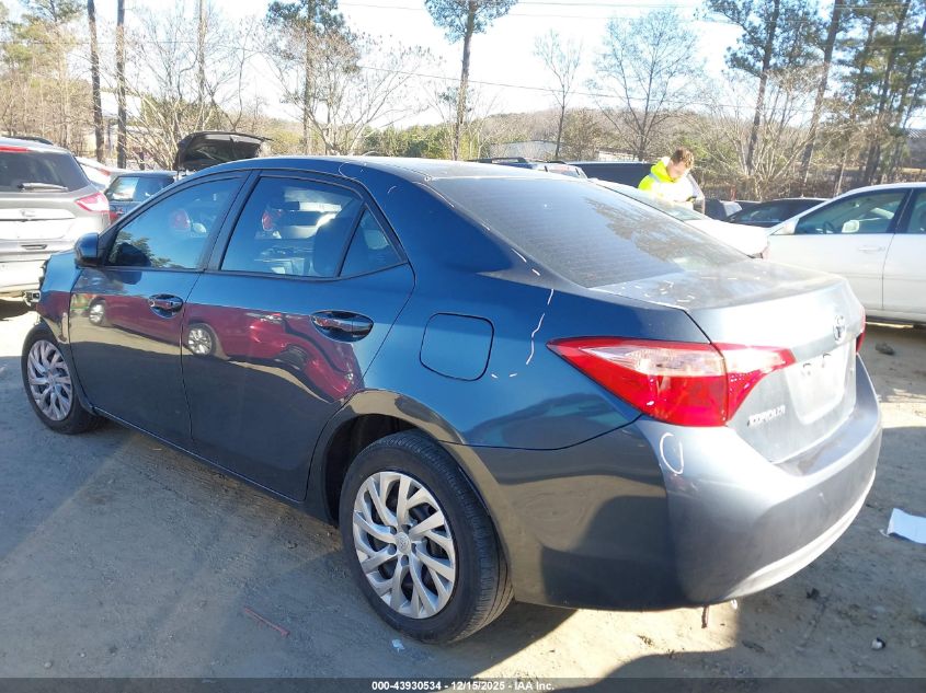 2019 Toyota Corolla Le VIN: 5YFBURHE3KP909778 Lot: 43930534