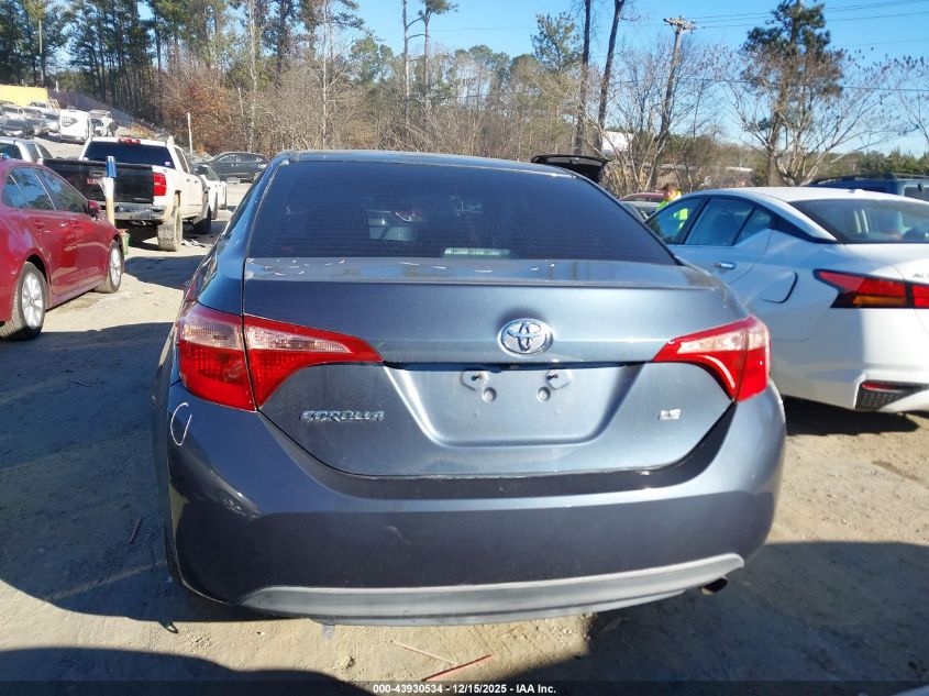 2019 Toyota Corolla Le VIN: 5YFBURHE3KP909778 Lot: 43930534