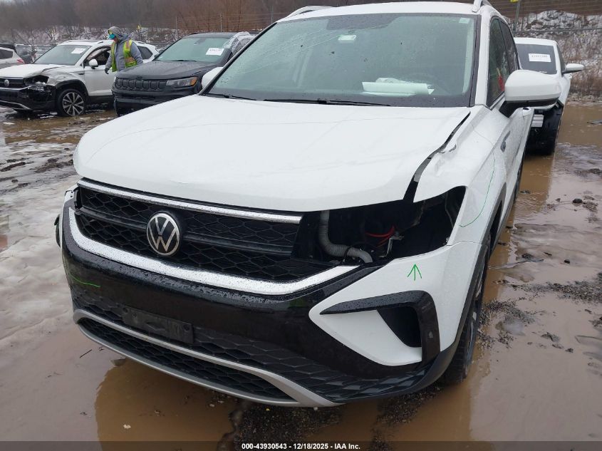 2022 Volkswagen Taos 1.5T Se VIN: 3VVWX7B20NM042400 Lot: 43930543