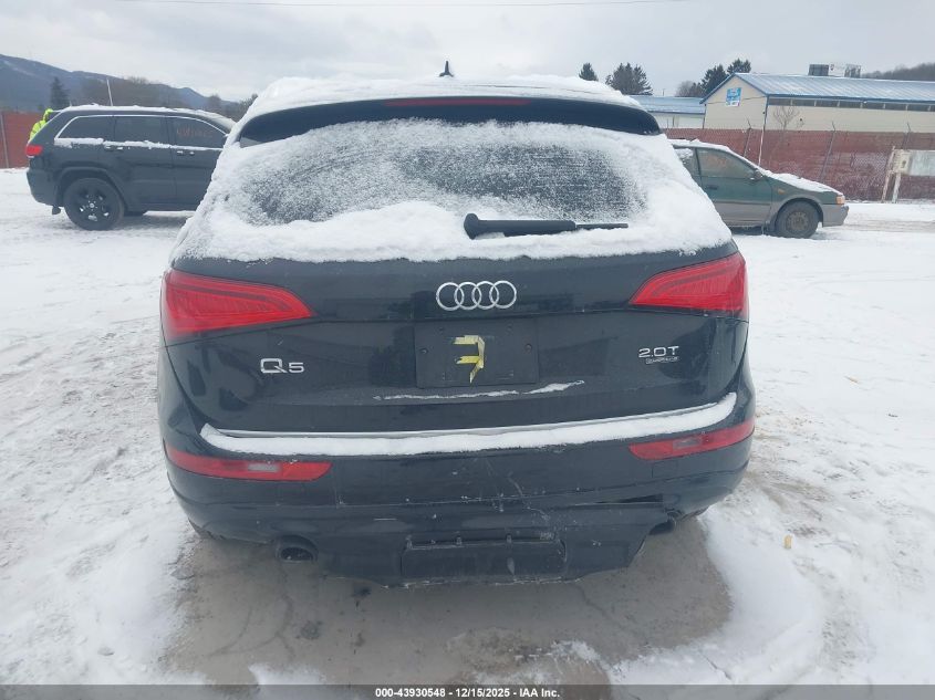 2017 Audi Q5 2.0T Premium VIN: WA1C2AFP2HA020655 Lot: 43930548