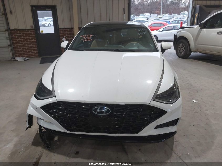 2020 Hyundai Sonata Limited VIN: 5NPEH4J21LH040925 Lot: 43930553