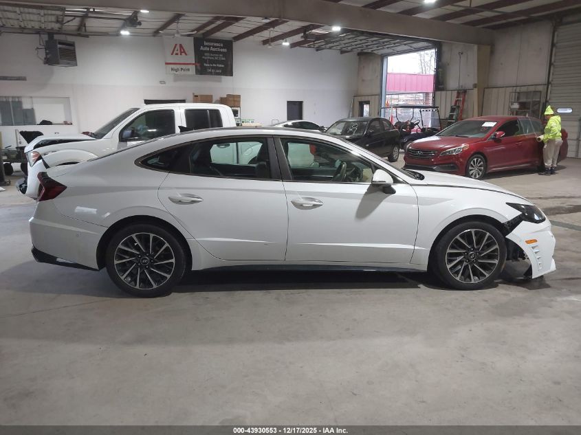 2020 Hyundai Sonata Limited VIN: 5NPEH4J21LH040925 Lot: 43930553