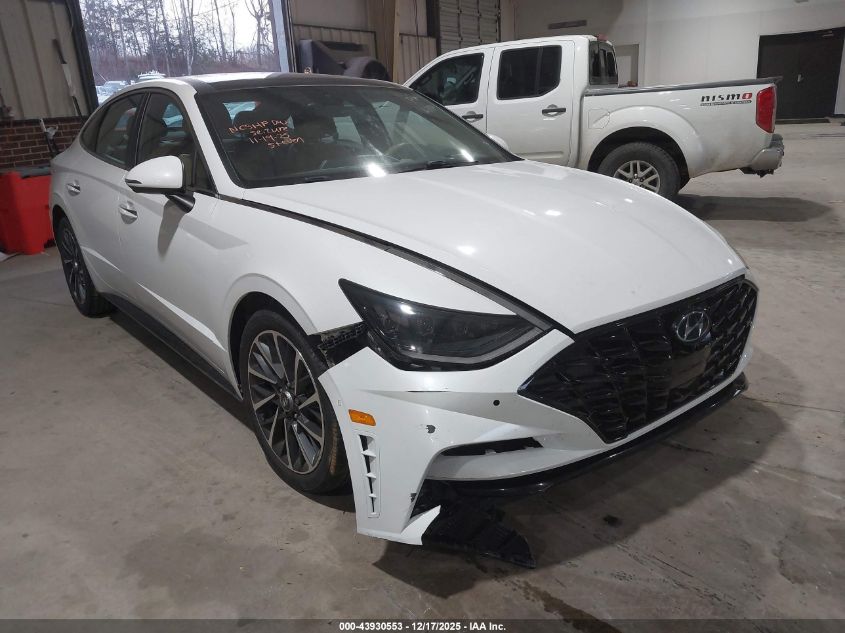 2020 Hyundai Sonata Limited VIN: 5NPEH4J21LH040925 Lot: 43930553