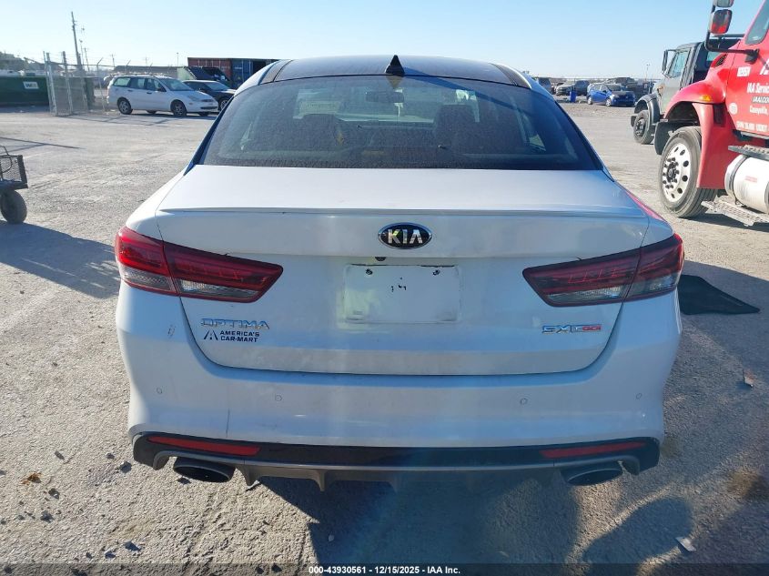 2016 Kia Optima Sx Turbo VIN: 5XXGW4L20GG017021 Lot: 43930561