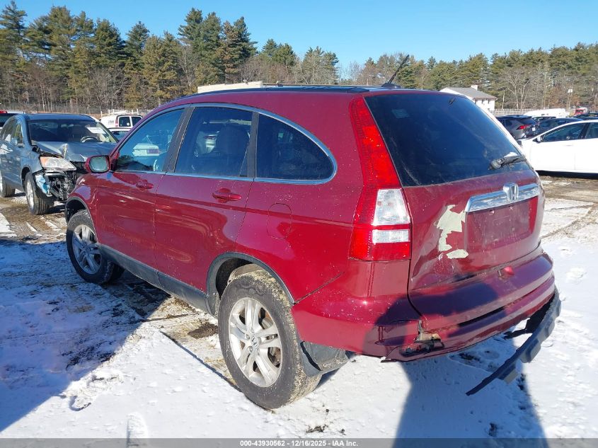 2010 Honda Cr-V Ex-L VIN: 5J6RE4H76AL061011 Lot: 43930562