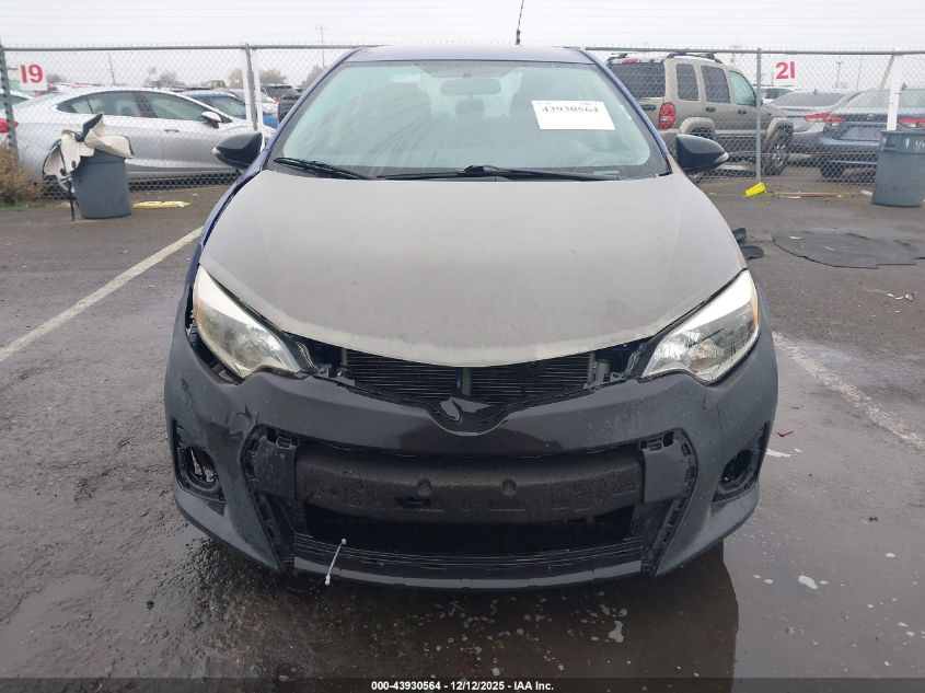 2016 Toyota Corolla S VIN: 5YFBURHE4GP415808 Lot: 43930564