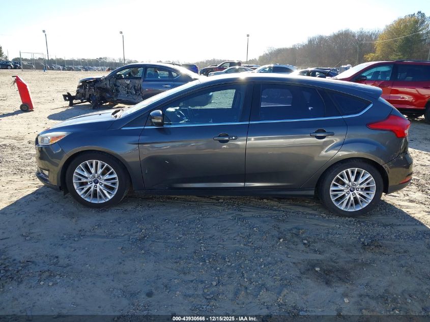 2015 Ford Focus Titanium VIN: 1FADP3N23FL218472 Lot: 43930566