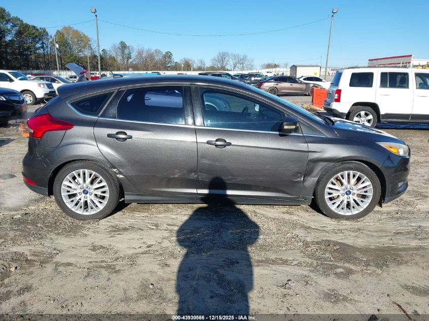 2015 Ford Focus Titanium VIN: 1FADP3N23FL218472 Lot: 43930566