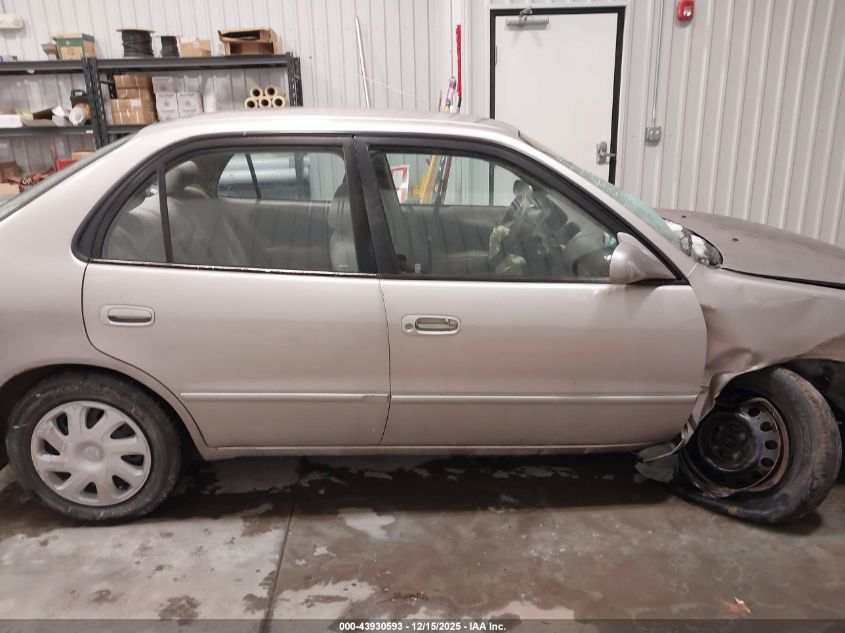 2001 Toyota Corolla Le VIN: 1NXBR12E81Z484664 Lot: 43930593