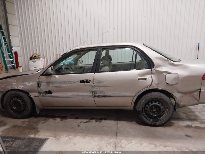 2001 Toyota Corolla Le VIN: 1NXBR12E81Z484664 Lot: 43930593