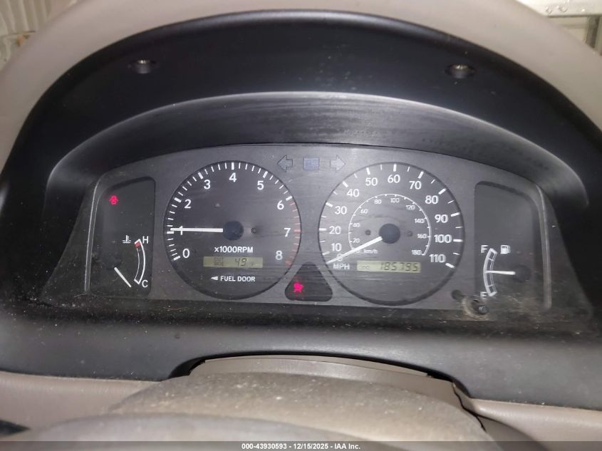 2001 Toyota Corolla Le VIN: 1NXBR12E81Z484664 Lot: 43930593