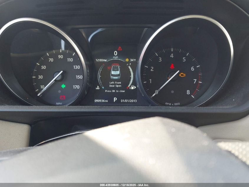 2016 Land Rover Range Rover Sport 3.0L V6 Supercharged Hse VIN: SALWR2VF2GA650437 Lot: 43930605