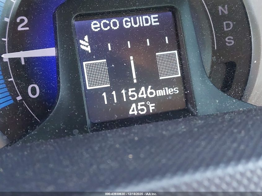 2010 Honda Insight Ex VIN: JHMZE2H77AS017212 Lot: 43930630