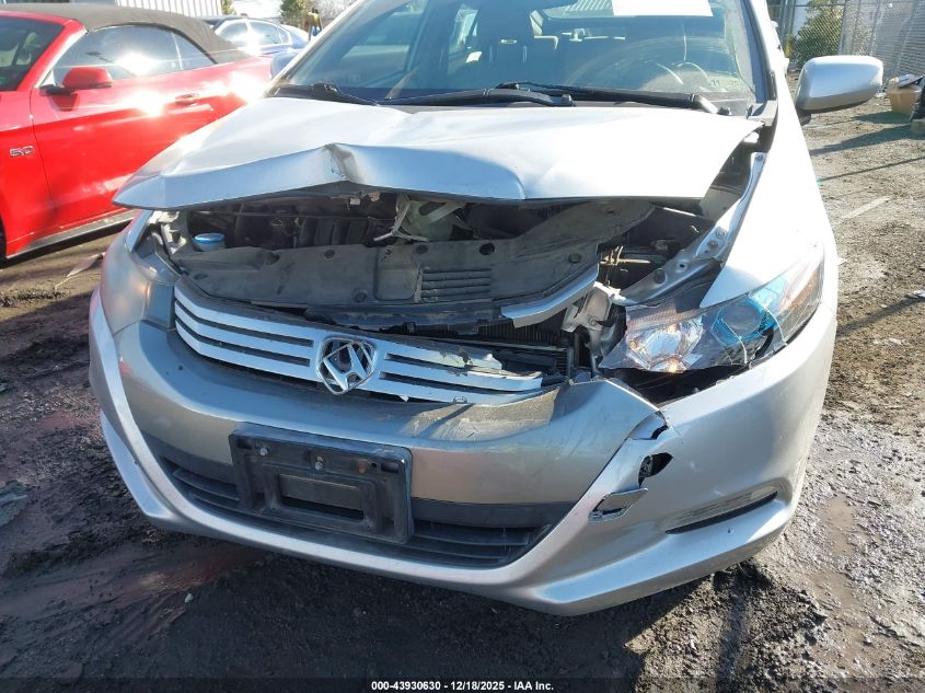 2010 Honda Insight Ex VIN: JHMZE2H77AS017212 Lot: 43930630
