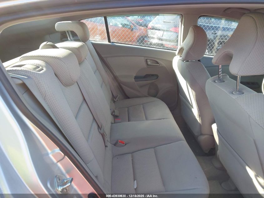 2010 Honda Insight Ex VIN: JHMZE2H77AS017212 Lot: 43930630