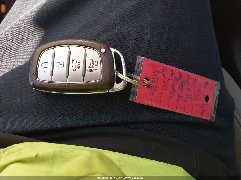 2018 Hyundai Elantra Value Edition VIN: 5NPD84LF6JH371461 Lot: 43930632