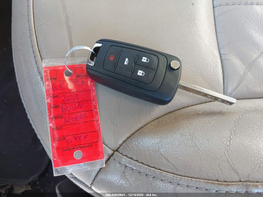 2011 Buick Regal Cxl Russelsheim VIN: W04GN5EC4B1140625 Lot: 43930641