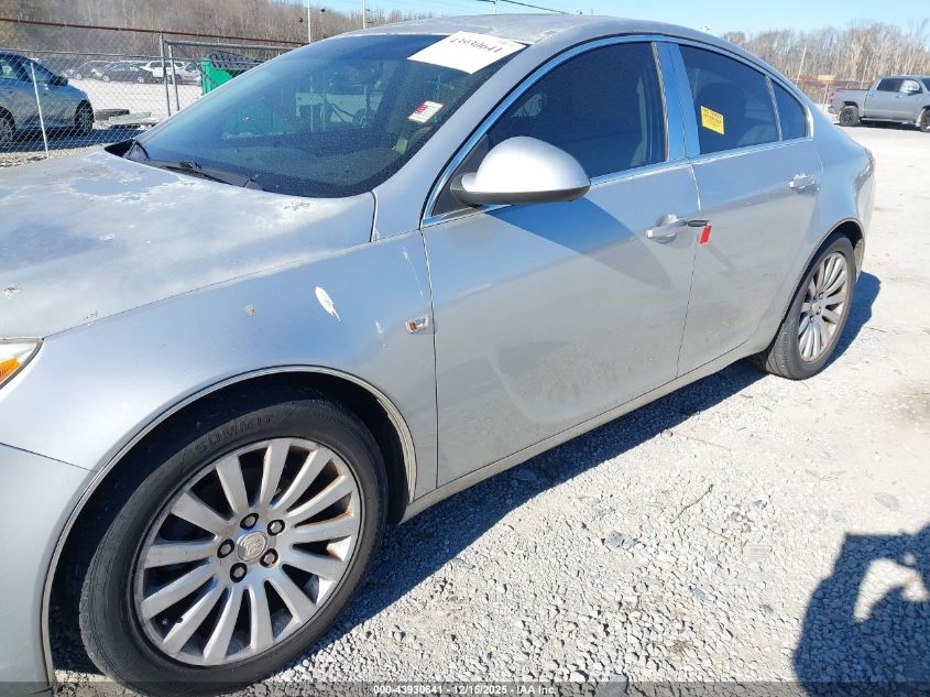 2011 Buick Regal Cxl Russelsheim VIN: W04GN5EC4B1140625 Lot: 43930641