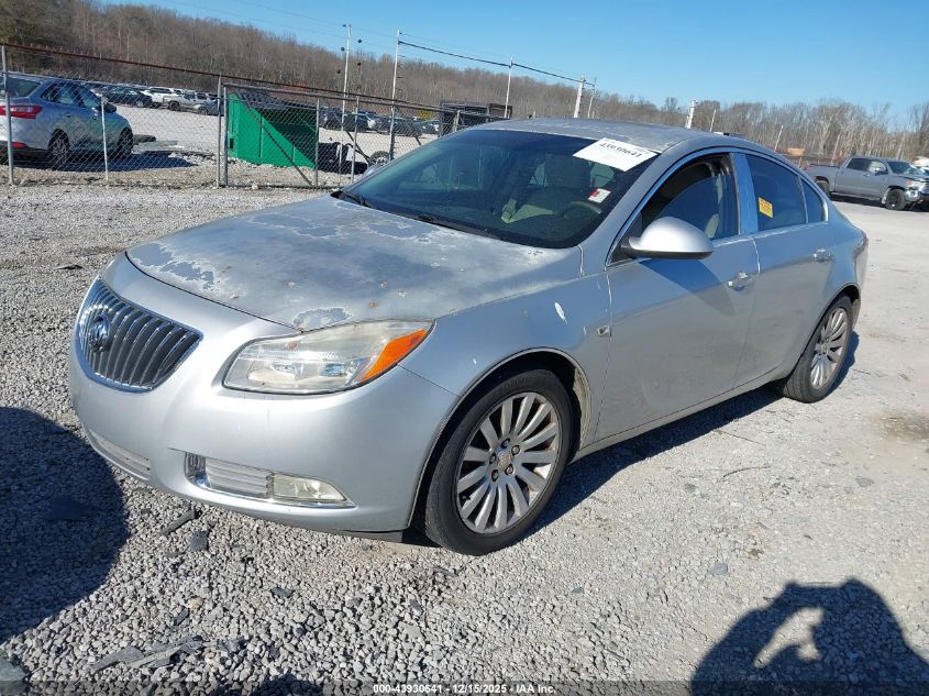 2011 Buick Regal Cxl Russelsheim VIN: W04GN5EC4B1140625 Lot: 43930641