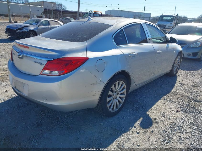 2011 Buick Regal Cxl Russelsheim VIN: W04GN5EC4B1140625 Lot: 43930641