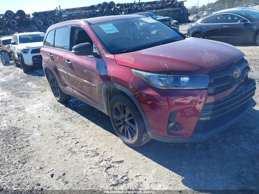 TOYOTA HIGHLANDER SE