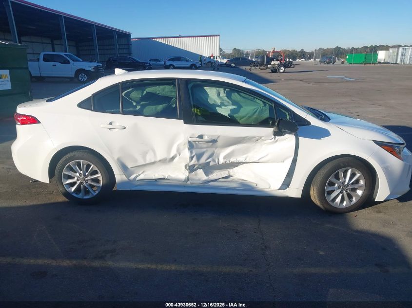 2021 Toyota Corolla Le VIN: JTDVPMAE6MJ122557 Lot: 43930652