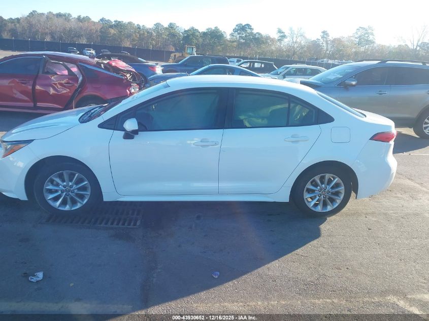 2021 Toyota Corolla Le VIN: JTDVPMAE6MJ122557 Lot: 43930652