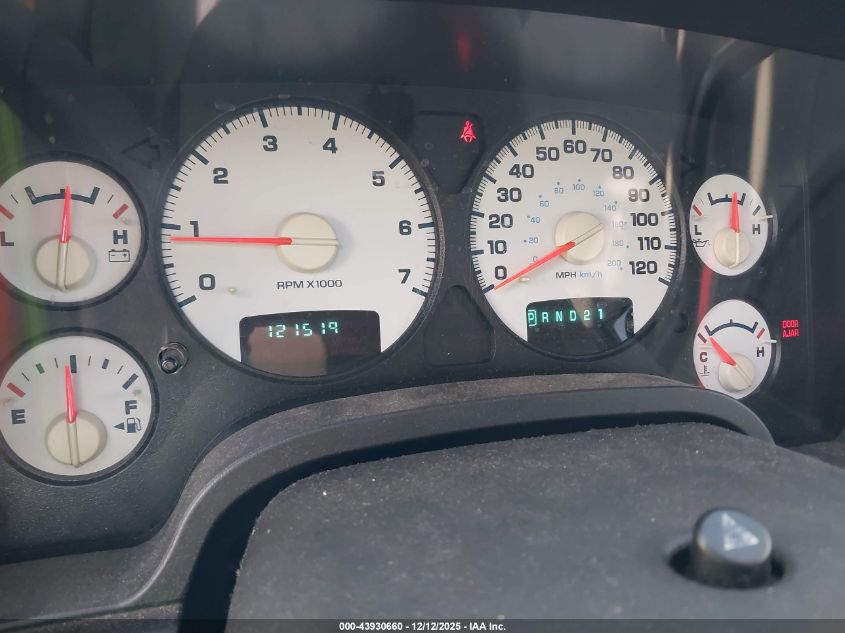 2005 Dodge Ram 1500 Slt/Laramie VIN: 1D7HA18D85S185512 Lot: 43930660