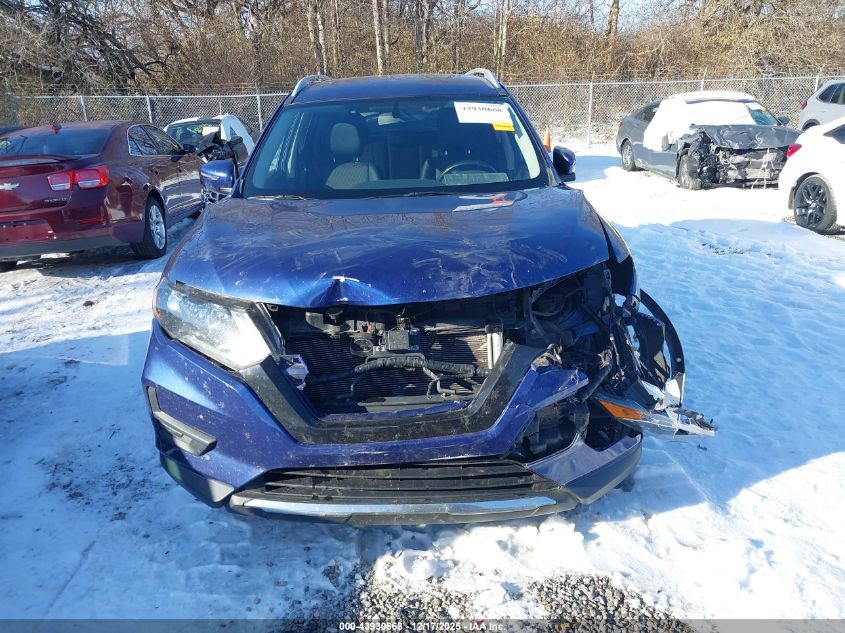 2017 Nissan Rogue Sv VIN: JN8AT2MV4HW027910 Lot: 43930668