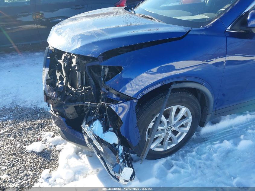 2017 Nissan Rogue Sv VIN: JN8AT2MV4HW027910 Lot: 43930668