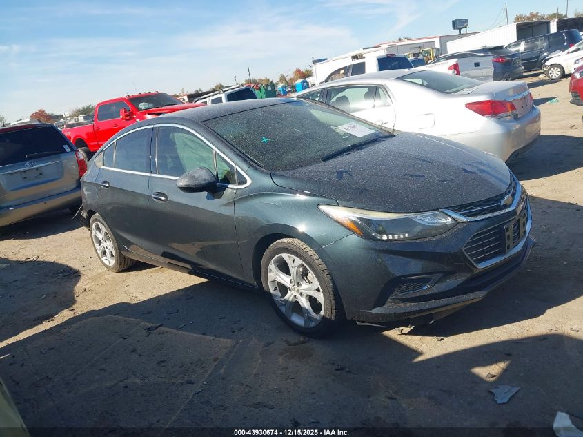 2018 Chevrolet Cruze Premier Auto VIN: 1G1BF5SM9J7163011 Lot: 43930674