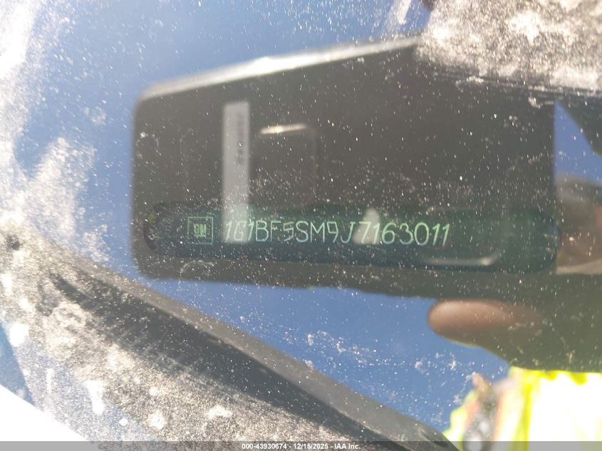 2018 Chevrolet Cruze Premier Auto VIN: 1G1BF5SM9J7163011 Lot: 43930674