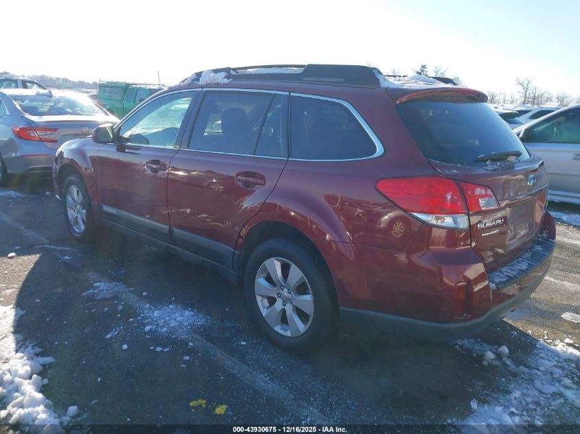 2011 Subaru Outback 2.5I Limited VIN: 4S4BRBKC1B3402978 Lot: 43930675