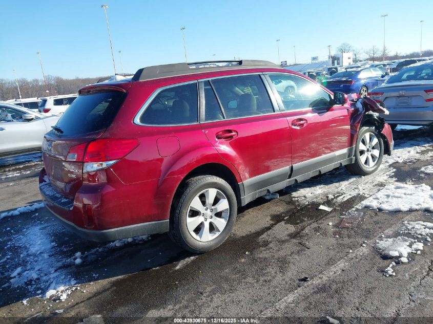 2011 Subaru Outback 2.5I Limited VIN: 4S4BRBKC1B3402978 Lot: 43930675