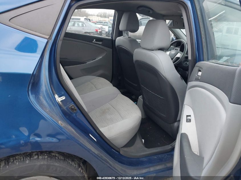 2017 Hyundai Accent Se VIN: KMHCT4AE1HU249901 Lot: 43930679