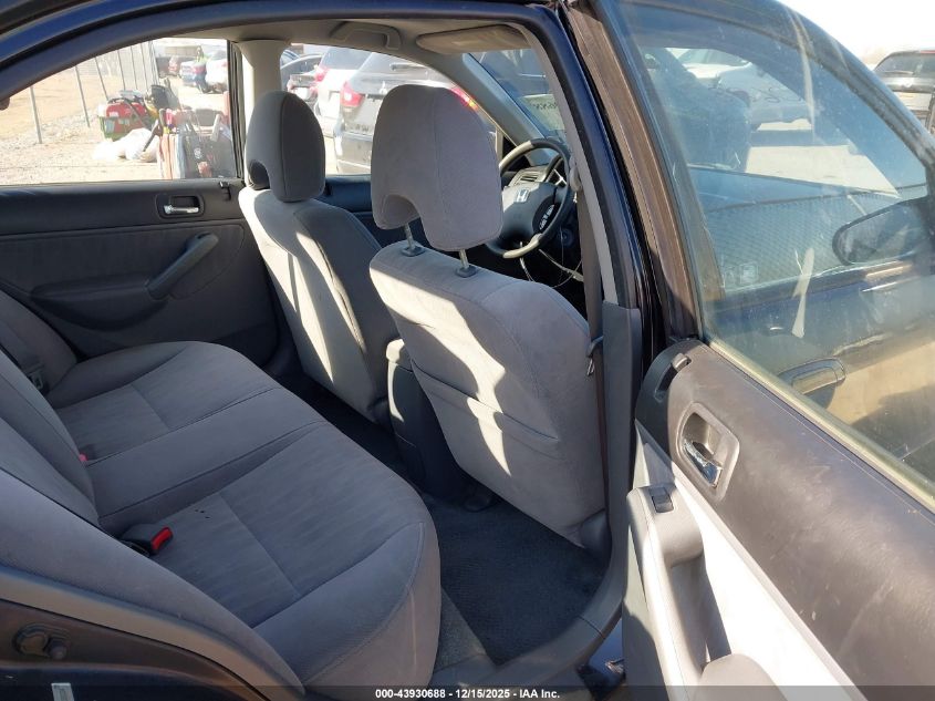 2003 Honda Civic Ex VIN: 2HGES26793H580334 Lot: 43930688