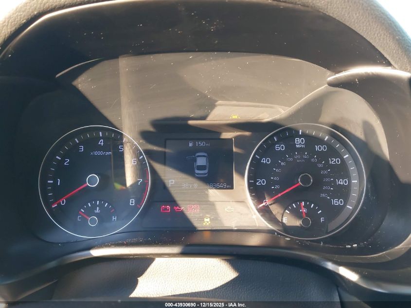 2019 Kia Forte Fe VIN: 3KPF24AD7KE009110 Lot: 43930690