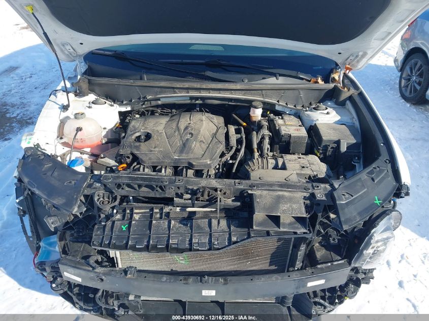 2022 Hyundai Tucson Sel VIN: KM8JB3AE9NU032581 Lot: 43930692