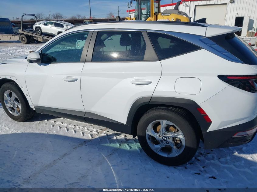 2022 Hyundai Tucson Sel VIN: KM8JB3AE9NU032581 Lot: 43930692