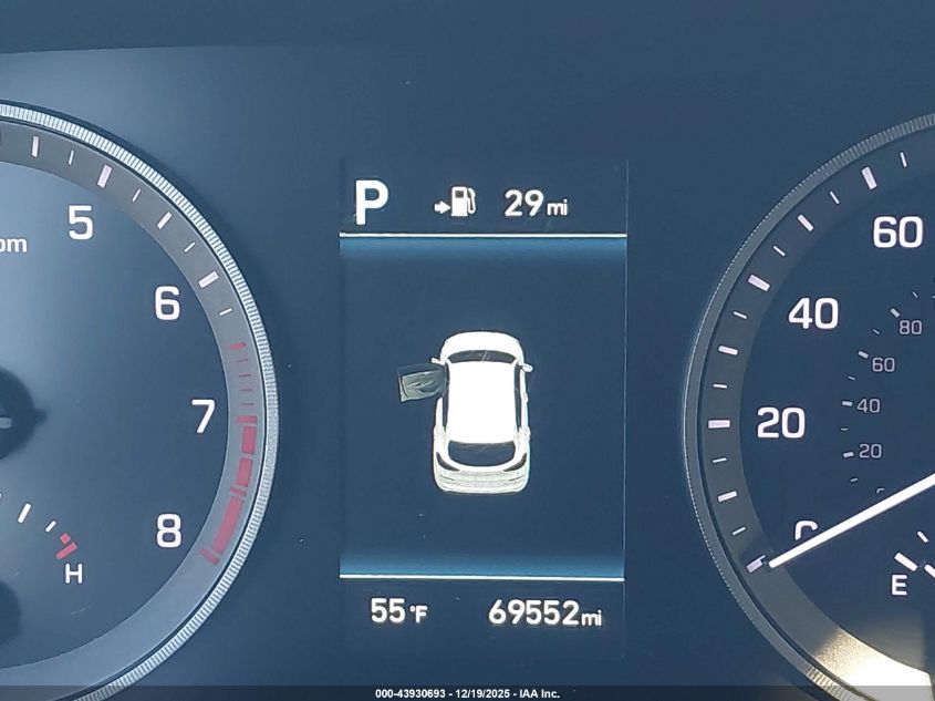 2020 Hyundai Tucson Ultimate VIN: KM8J3CAL4LU118146 Lot: 43930693