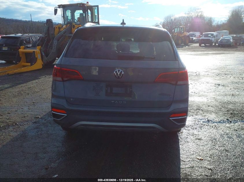 2022 Volkswagen Taos 1.5T Se VIN: 3VVRX7B22NM013929 Lot: 43930698