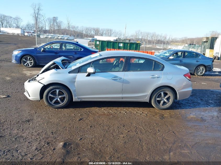 2015 Honda Civic Se VIN: 19XFB2F71FE254322 Lot: 43930699