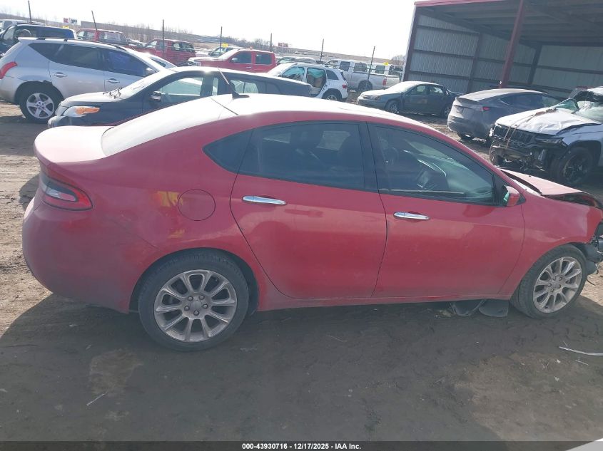 2013 Dodge Dart Limited VIN: 1C3CDFCA4DD199453 Lot: 43930716