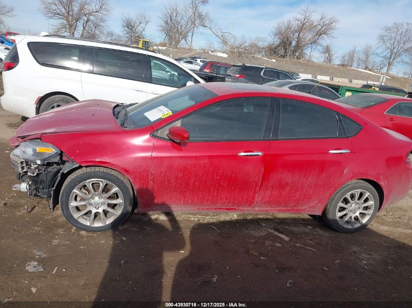 2013 Dodge Dart Limited VIN: 1C3CDFCA4DD199453 Lot: 43930716